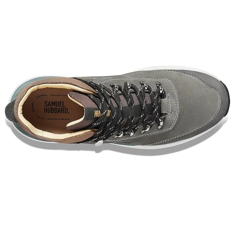Samuel Hubbard Camino Hiker M2169-028 Men's US 11.5 Gray Hiking Shoes KHD1752
